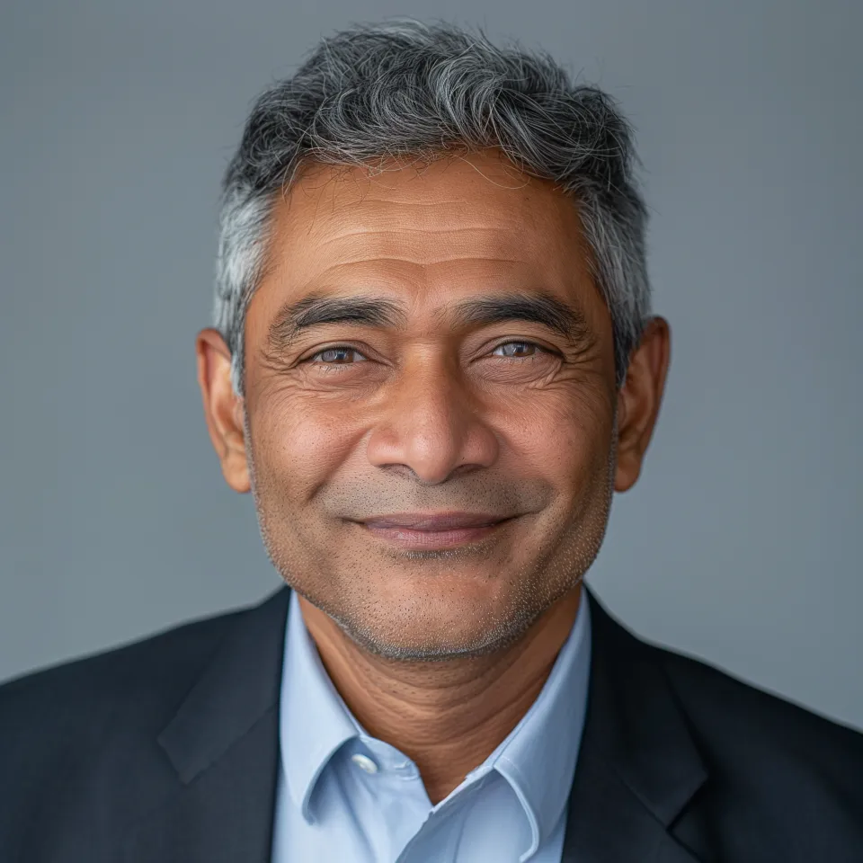 Hombre sonriente joven ejecutivo